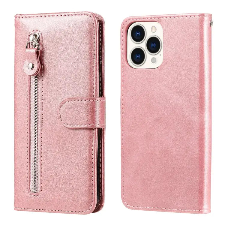 Fashion Calf Texture Zipper Horizontal Flip Leather Case with Stand & Card Slots & Wallet Function For iPhone 13 mini