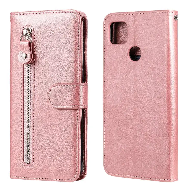 Fashion Calf Texture Zipper Horizontal Flip Leather Case with Stand & Card Slots & Wallet Function For iPhone 12 mini