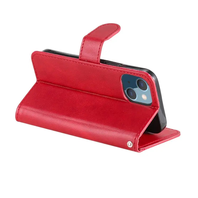 Fashion Calf Texture Zipper Horizontal Flip Leather Case with Stand & Card Slots & Wallet Function For iPhone 13 mini