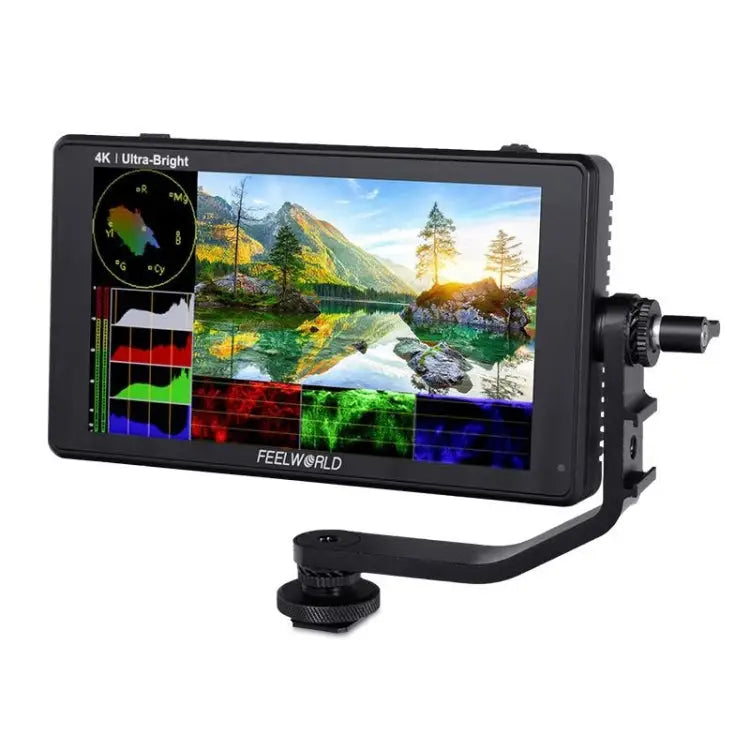 FEELWORLD LUT6 1920x1080 2600 nits 6 inch IPS Screen HDMI 4K Touch Control Camera Field Monitor LUT6 - LUT6