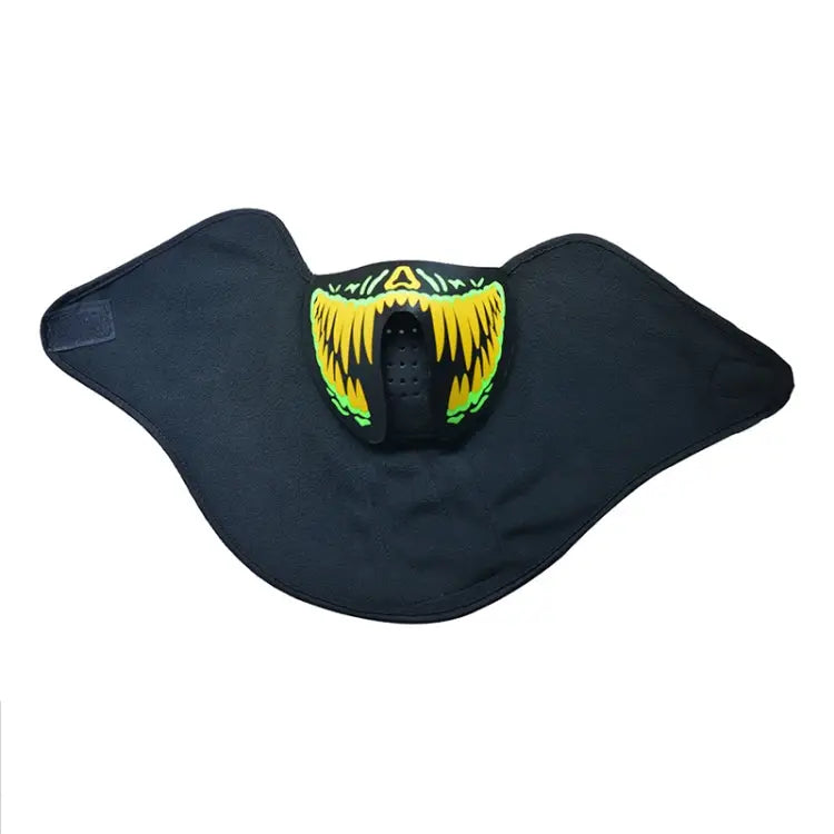 FG-MA-01 Halloween Mask Voice Control LED Cold Light Terror Cosplay Mask FG-MA-01 - FG-MA-01