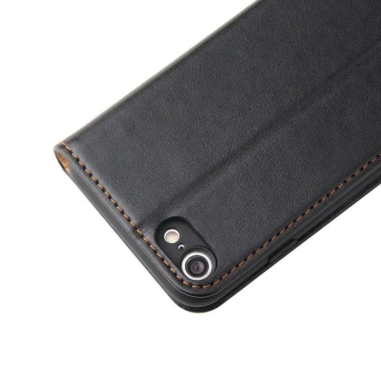 Fierre Shann PU Genuine Leather Texture Horizontal Flip Leather Case with Holder & Card Slots & Wallet For iPhone 8 / 7