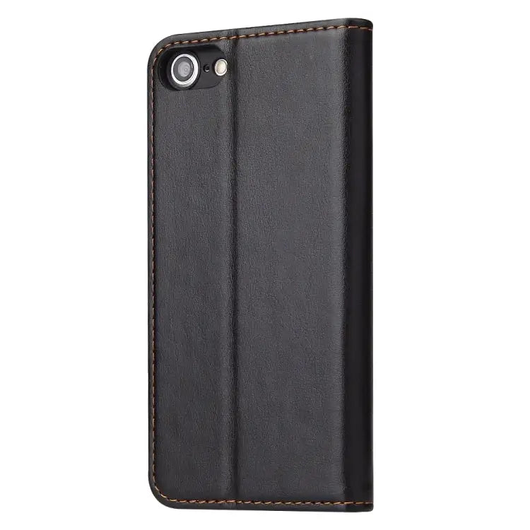 Fierre Shann PU Genuine Leather Texture Horizontal Flip Leather Case with Holder & Card Slots & Wallet For iPhone 8 / 7