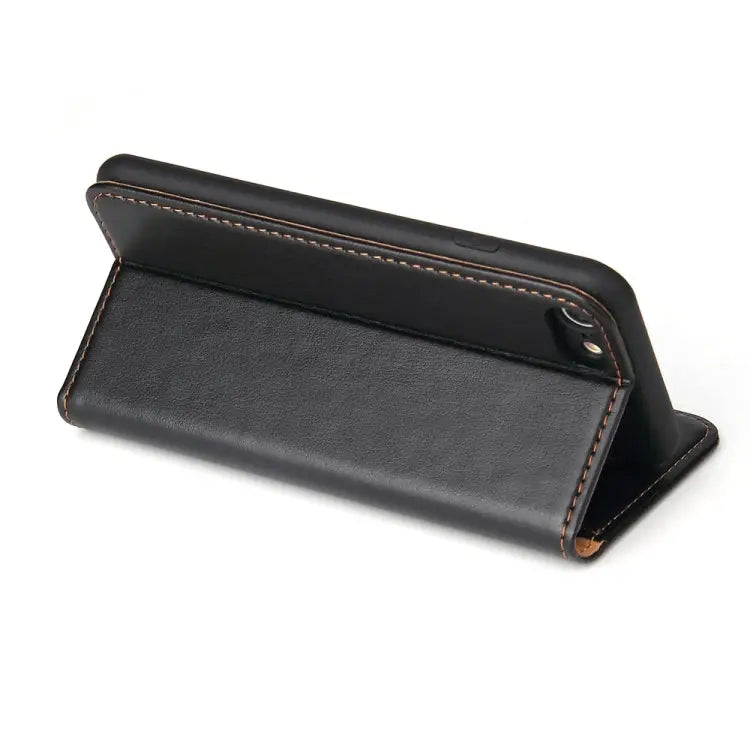 Fierre Shann PU Genuine Leather Texture Horizontal Flip Leather Case with Holder & Card Slots & Wallet For iPhone 8 / 7