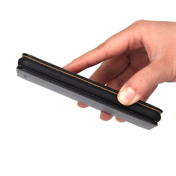 Fierre Shann PU Genuine Leather Texture Horizontal Flip Leather Case with Holder & Card Slots & Wallet For iPhone 8 / 7