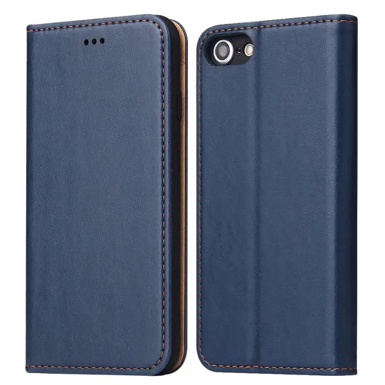 Fierre Shann PU Genuine Leather Texture Horizontal Flip Leather Case with Holder & Card Slots & Wallet For iPhone 8 / 7