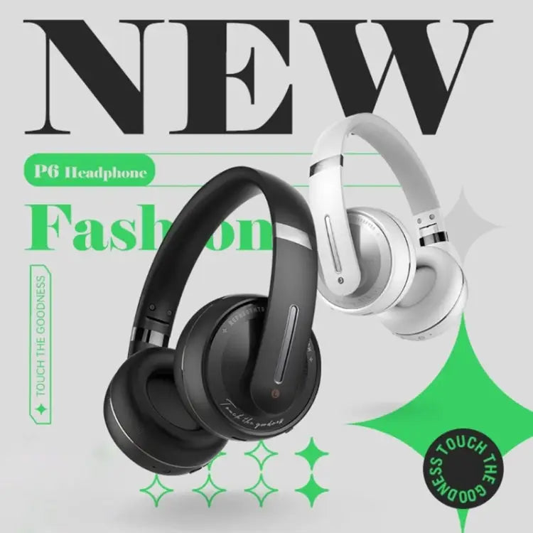 Fingertime P6 Bluetooth 5.1 Wireless Stereo Headset with Microphone - Apple Accessories