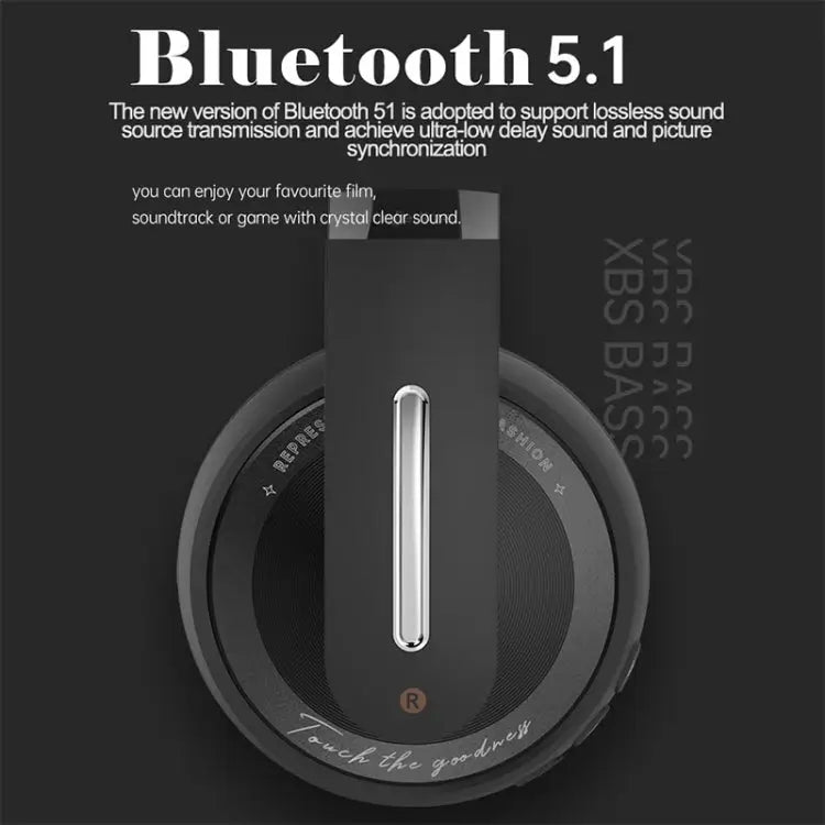 Fingertime P6 Bluetooth 5.1 Wireless Stereo Headset with Microphone - Apple Accessories