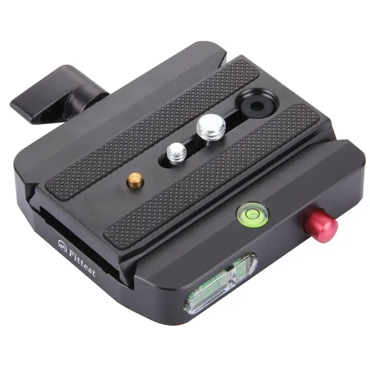 Fittest FC-501 Quick Release Assembly Aluminium Alloy Clamp Adapter with Quick Release Sliding Plate for Manfrotto