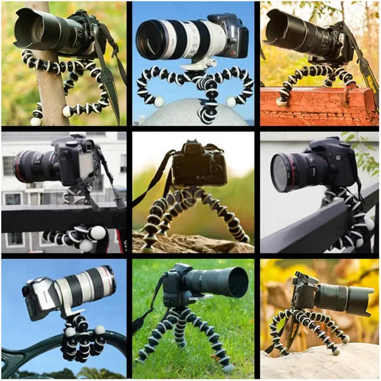 Flexible Grip Digital Camera Tripod (Load: 3kgs) Large - Large