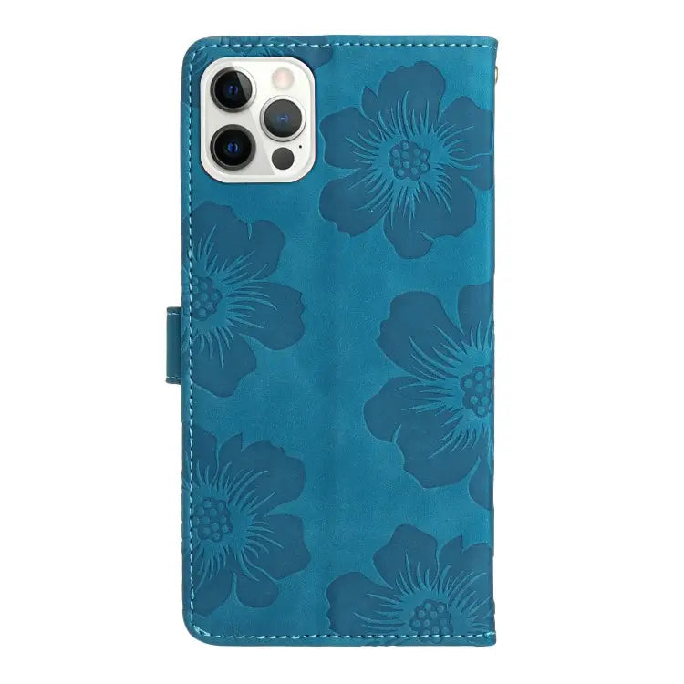 Flower Embossing Pattern Leather Phone Case For iPhone 14 Pro Max For iPhone 13 Pro Max For iPhone 13 Pro For iPhone 13