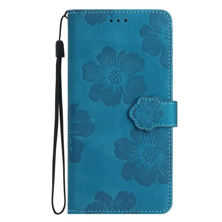 Flower Embossing Pattern Leather Phone Case For iPhone 15 For iPhone 14 Plus For iPhone 14 For iPhone 14 Pro - Apple