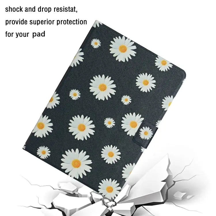 Flower Pattern Horizontal Flip Leather Case with Card Slots & Holder For iPad Mini 2019 For iPad Mini 4 & 3 & 2 & 1