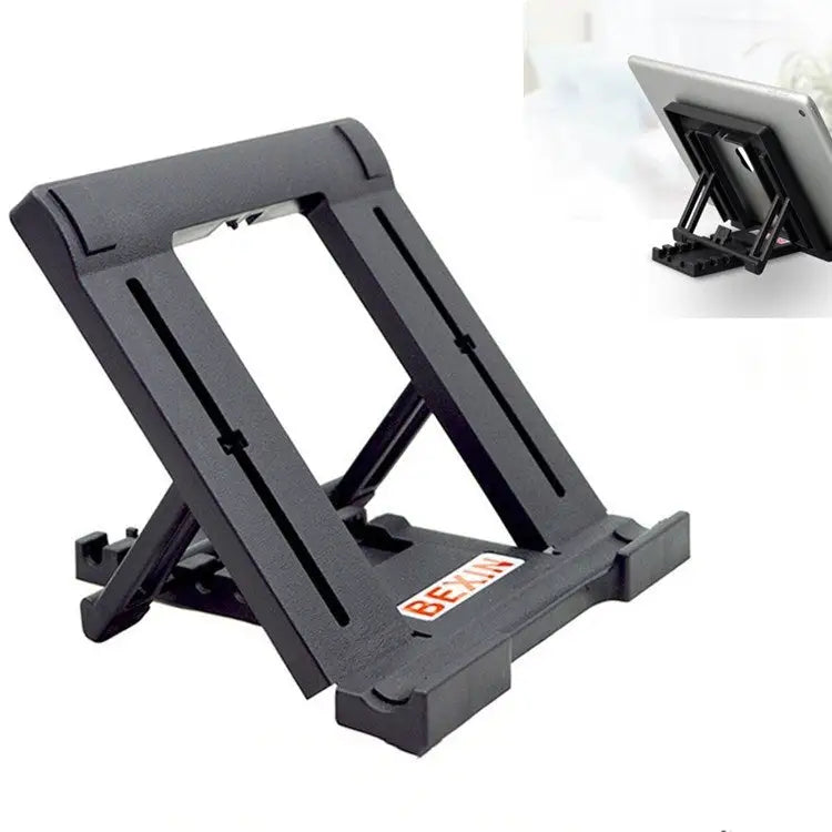 Foldable Tutor Learning Machine Desktop Stand for 7-11 inch Tablet - Black