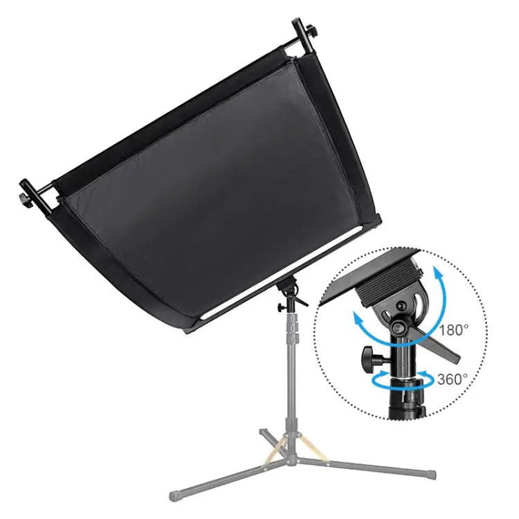 FOMITO U-Shaped Curved Photo Studio Reflector Board 4 In 1 Gold Silver White Black Reflective Board U-Shaped 4 in 1