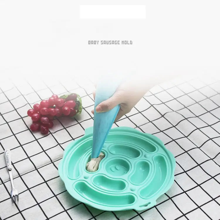 Food Grade Silicone Round Sausage Mold Baking Mold Homemade DIY Hot Dog Mold Random Color Delivery DIY Hot Dog Mold