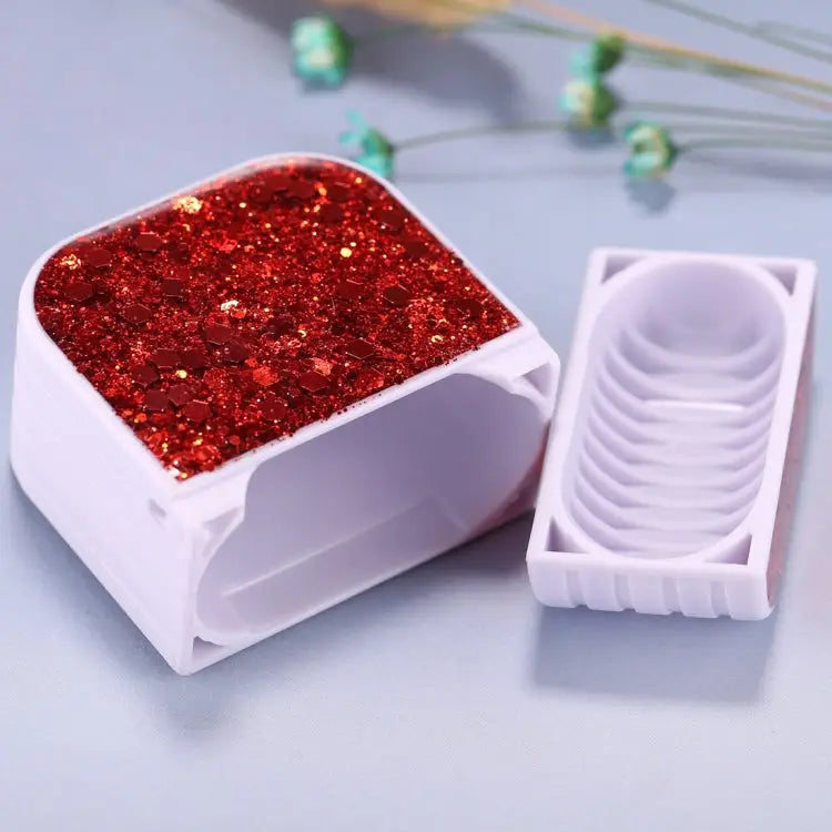 For AirPods 1 / 2 Glitter Sequins Wireless Earphone Protective Case For AirPods 1 / 2 - Apple Accessories