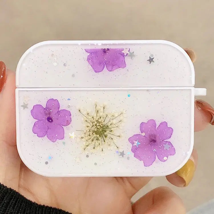 For AirPods Pro Beautiful Ladies Flowers Pattern Wireless Earphone Protective Case For AirPods Pro - For AirPods Pro