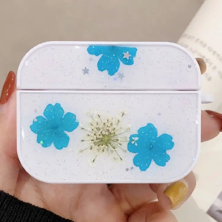 For AirPods Pro Beautiful Ladies Flowers Pattern Wireless Earphone Protective Case For AirPods Pro - For AirPods Pro
