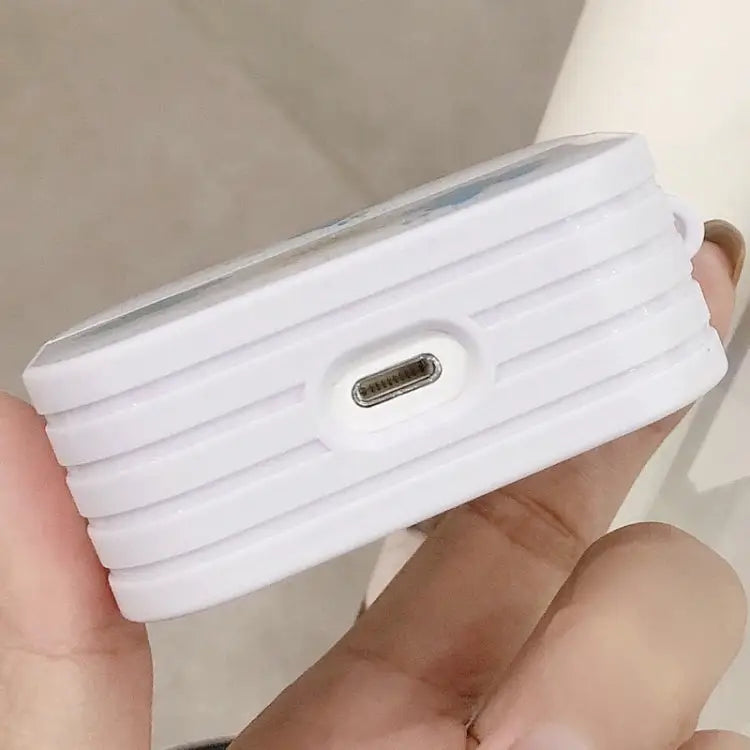 For AirPods Pro Beautiful Ladies Flowers Pattern Wireless Earphone Protective Case For AirPods Pro - Apple Accessories