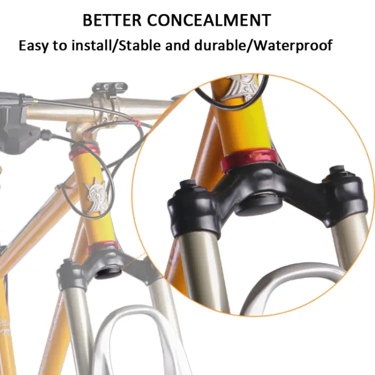 For Airtag Bike Hidden Mount Bicycle Front Fork Down Tube Anti-theft GPS Holder Style 1 Style 2 - Apple Accessories
