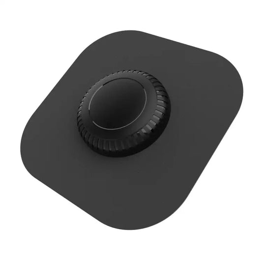 For AirTag Locator Protective Case PC + TPU High-Viscosity Waterproof Cloth Cover - Black - Apple Accessories