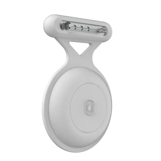 For AirTag Pin All Inclusive Life Waterproof Silicone Protective Case Pin Black Pin White Pin Deep Blue - Pin White