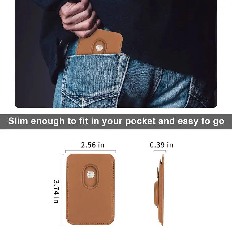 For Airtag Positioner Fiber Card Clip Anti-Theft Card Tracker Protection Cover Magnetic Paste - Apple Accessories