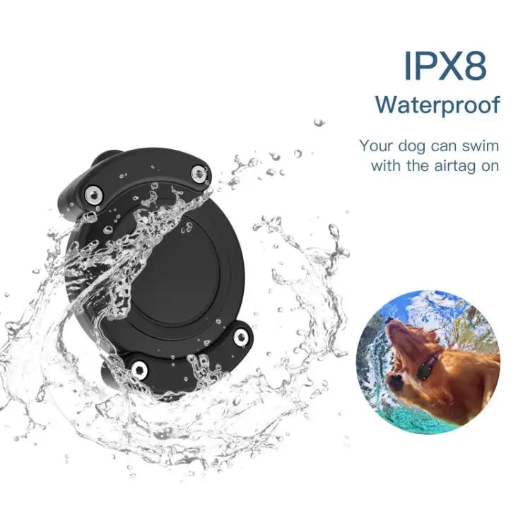 For AirTag Protective Case Anti-scratch Waterproof Cover All Inclusive Black - All Inclusive Black