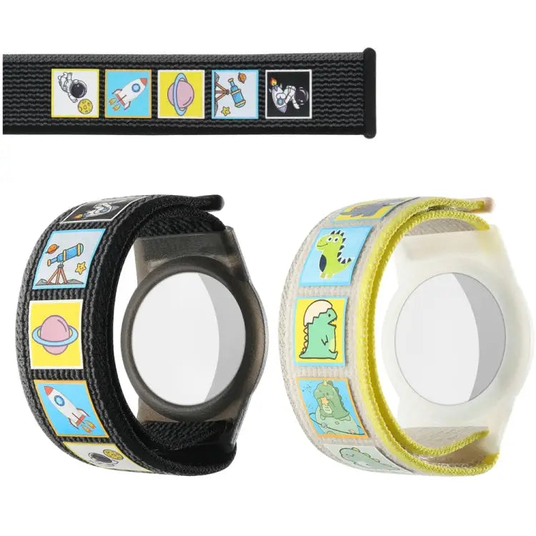 For AirTag Protective Case Children Watchband Anti-lost Locator Waterproof Wristband Bracel - Apple Accessories