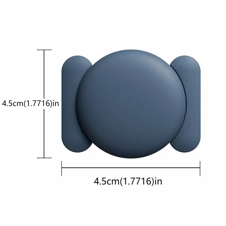 For Airtag Silicone Case Magnet Tracker Protective Case - Blue - Apple Accessories