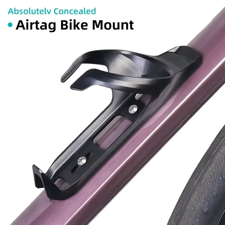 For Airtag Tracker Bike Hidden Holder With Water Bottle Cage Bicycle Bracket Mount Bottle Cage - Bottle Cage - Apple