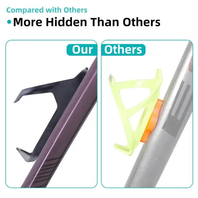 For Airtag Tracker Bike Hidden Holder With Water Bottle Cage Bicycle Bracket Mount Bottle Cage - Bottle Cage - Apple