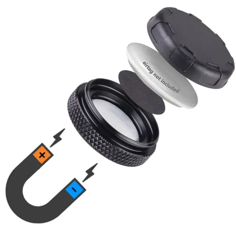 For AirTag Tracker Magnetic Protective Cover Anti-lost Hidden Shell Case Magnetic - Magnetic - Apple Accessories