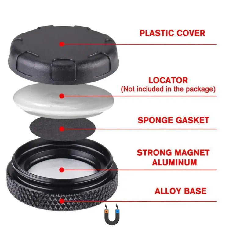 For AirTag Tracker Magnetic Protective Cover Anti-lost Hidden Shell Case Magnetic - Magnetic - Apple Accessories