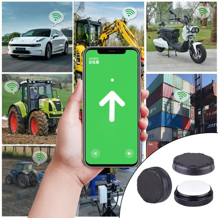 For AirTag Tracker Magnetic Protective Cover Anti-lost Hidden Shell Case Magnetic - Magnetic - Apple Accessories