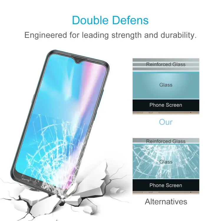 For Alcatel 1SE 2020 10 PCS 0.26mm 9H 2.5D Tempered Glass Film For Alcatel 1SE 2020 (10 PCS) - For Alcatel 1SE 2020 (10
