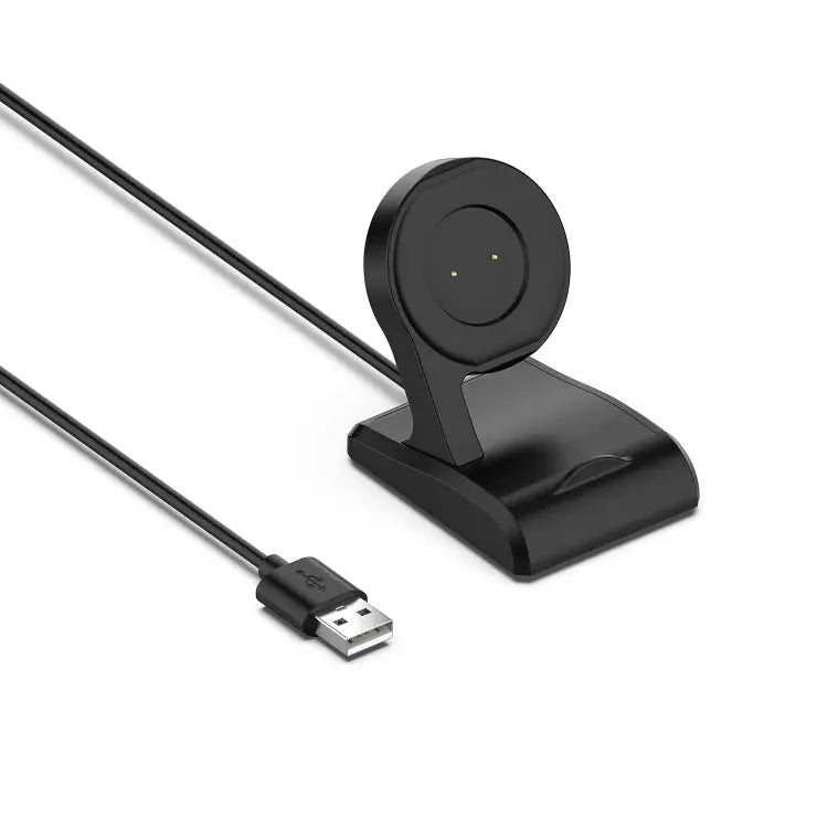 For Amazfit A1918 Portable Smart Watch Cradle Plastic Vertical Seat Charger USB Charging Cable Lenght: 1m Vertical Seat