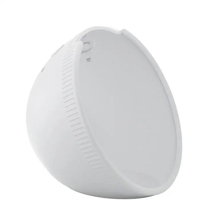For Amazon Echo Pop Smart Speaker All-Inclusive Drop-Proof Protective Cover - White - Apple Accessories