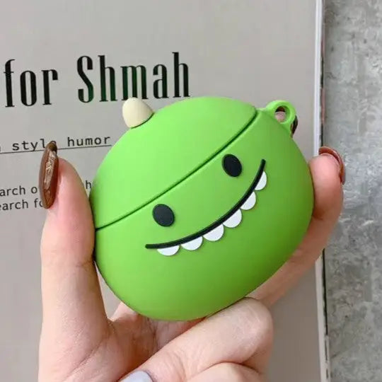 For Apple AirPods 1/2 Generation Universal Wireless Lion And Dinosaur Headphone Holder Bluetooth Protective Case Lion