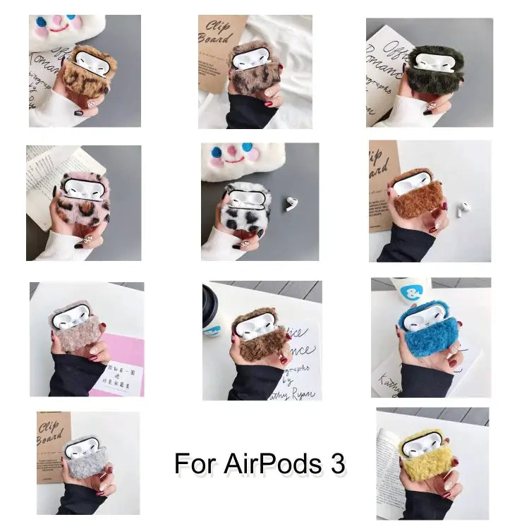 For Apple AirPods Pro Plush Bluetooth Headphone Protective Case - Apple Accessories