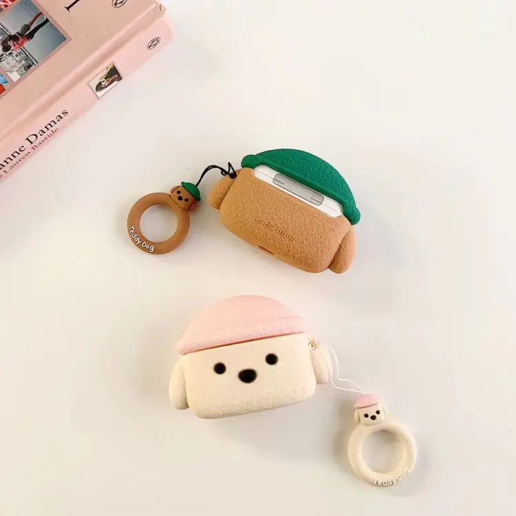 For Apple AirPods Pro Teddy Dog Bluetooth Headphone Protective Case - Apple Accessories
