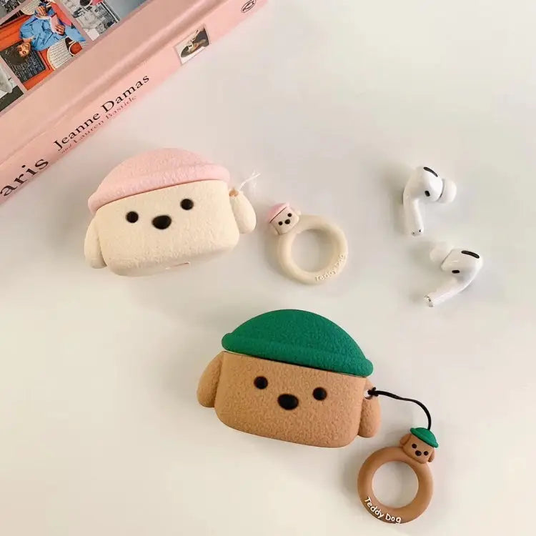 For Apple AirPods Pro Teddy Dog Bluetooth Headphone Protective Case - Apple Accessories