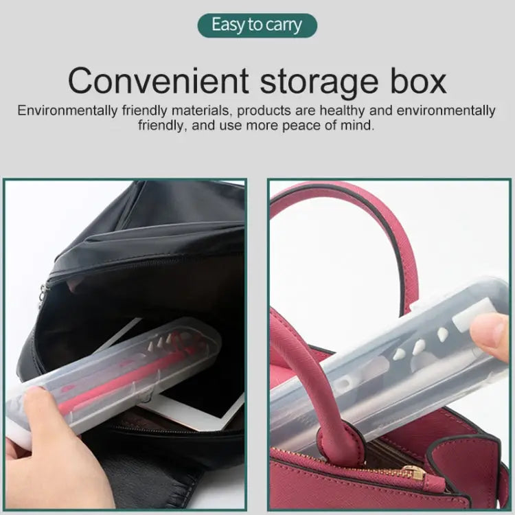 For Apple Pencil 1 / 2 8mm Multi-function Handwriting Pen Protective Case TouchPen Storage Box 8mm - 8mm - Apple
