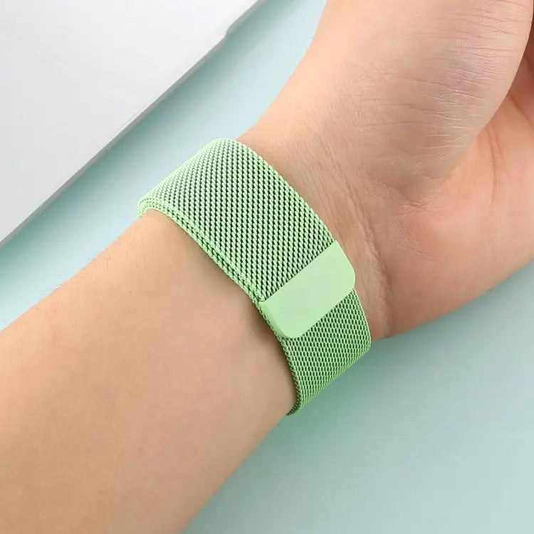 For Apple Watch Series 7 41mm / 6 & SE & 5 & 4 40mm / 3 & 2 & 1 38mm Color-changing Magnetic Nylon Watch Band 40mm