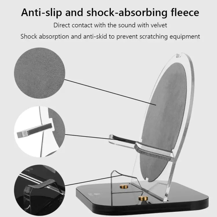 For B&O Beoplay A1 / Beosound A1 2nd Speaker Acrylic Desktop Stand Holder For B&O Beoplay A1 - For B&O Beoplay A1