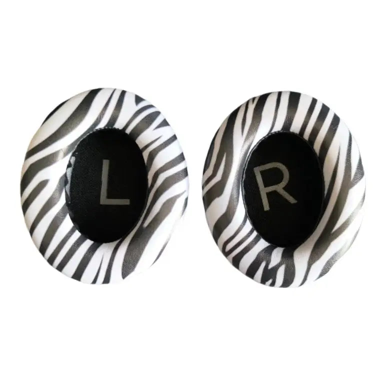 For BOSE 700 / NC700 2pcs Headphone Sponge Cover With Pad - Zebra Print - Apple Accessories