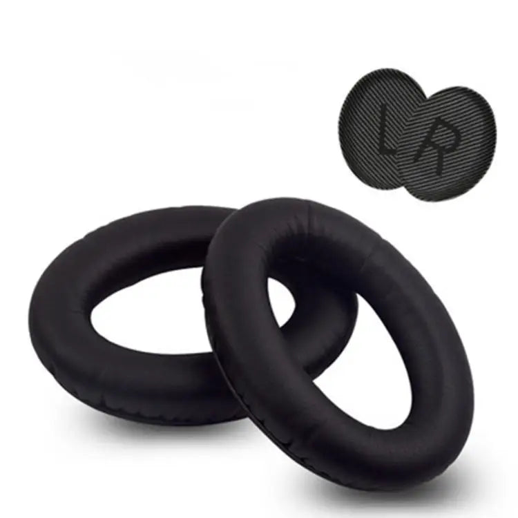 For BOSE QC35 Imitation Leather Soft Headphone Earmuff Jacket with LR Cotton One Pair - Apple Accessories