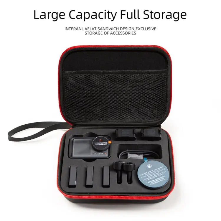 For DJI Osmo Action 3 Carrying Storage Case Bag,Size: 21x 16 x 6cm For DJI Osmo Action 3 - For DJI Osmo Action 3