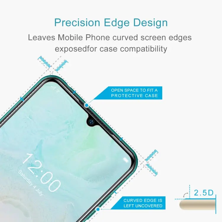 For Doogee N20 Pro 0.26mm 9H 2.5D Tempered Glass Film For Doogee N20 Pro - For Doogee N20 Pro